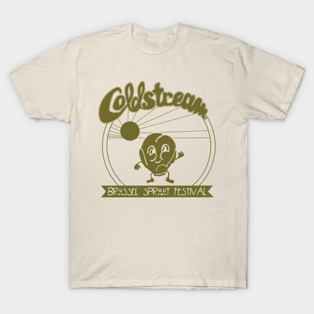 Coldstream Brussel Sprout Festival T-Shirt by MindsparkCreative